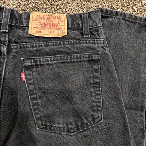 Levi 505 Straight Leg Jeans